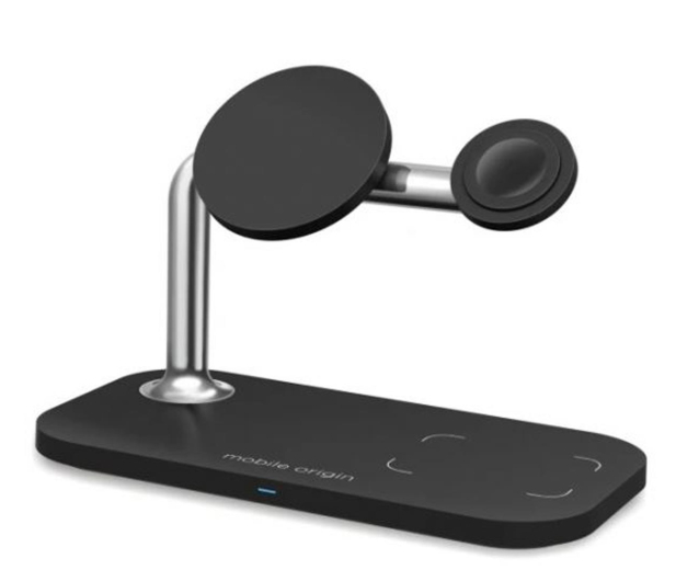 Mobile Origin 3-in-1 Wireless charger black FRL-WCH-31-BLK - 1288832 - zdjęcie